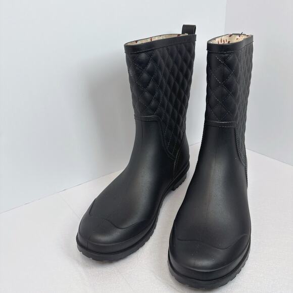 Serra Ladies Spring Rain Boots | Black | 10 - Picture 9 of 10